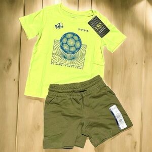 New boys T-Shirt and shorts set